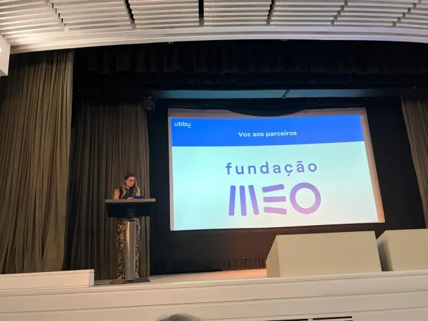 Diretora da Fundação no evento